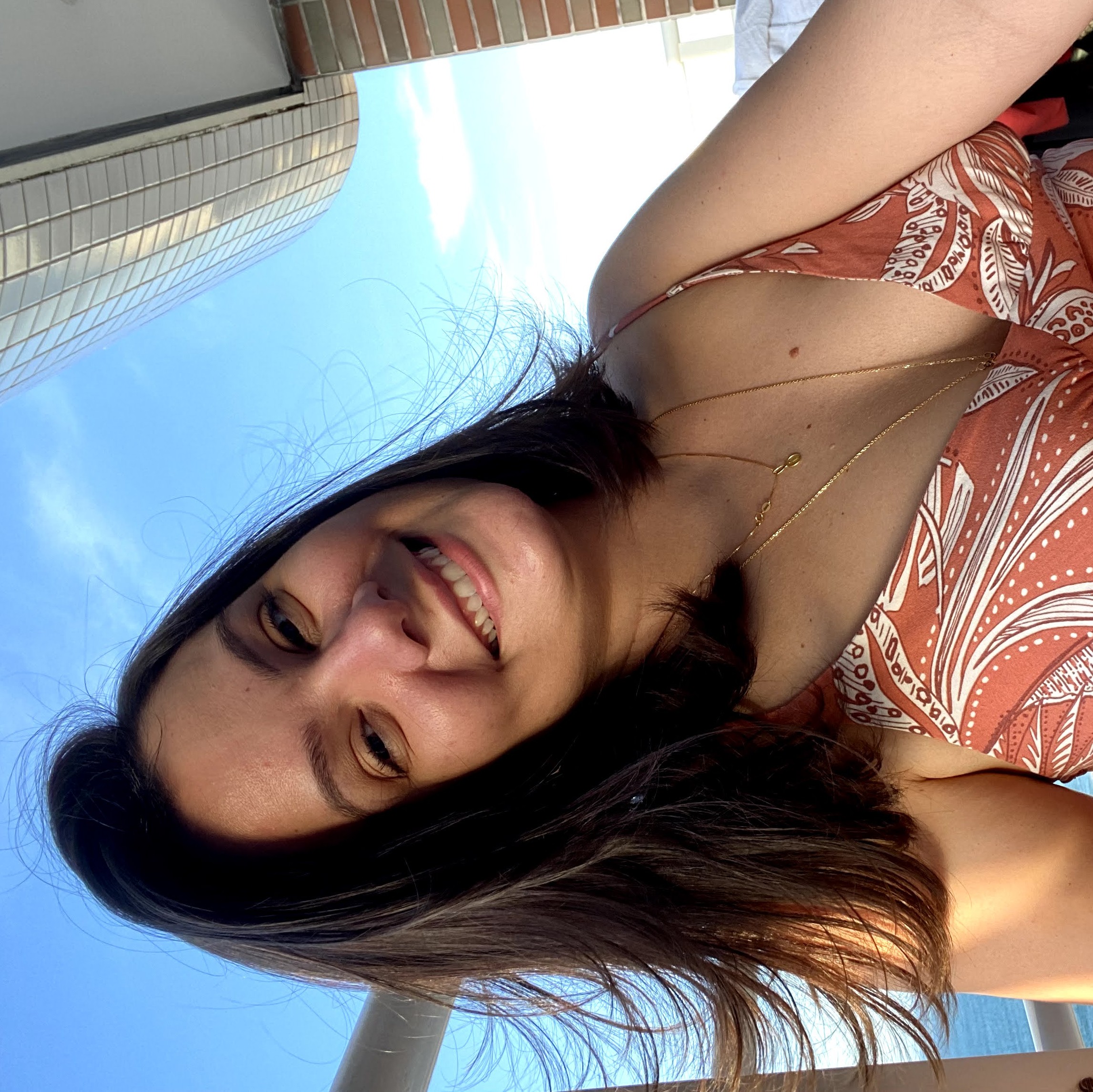 Vanessa em abril de 2021